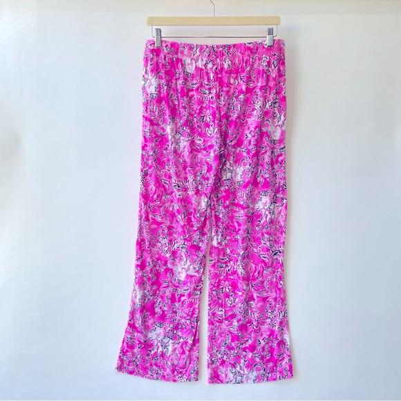❤️ LILLY PULITZER 30” PJ Pant Size L K25 - Picture 2 of 7